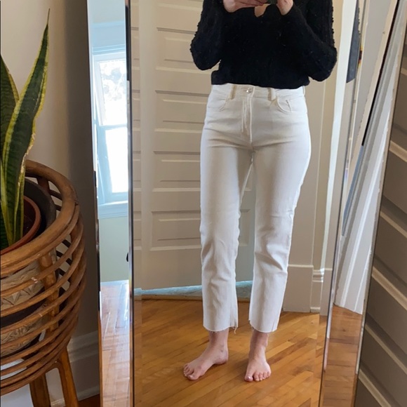 Zara Denim - Zara white jeans